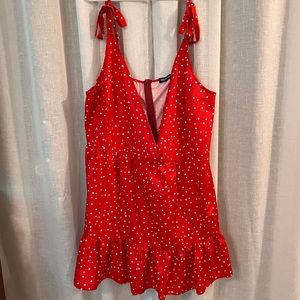 Bloom Chic Heart Print Dress